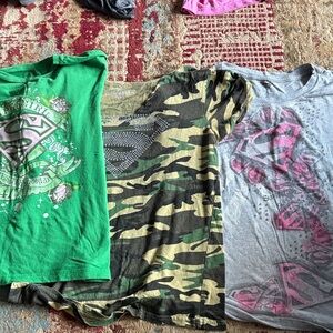 Green Superman Kids T-Shirt